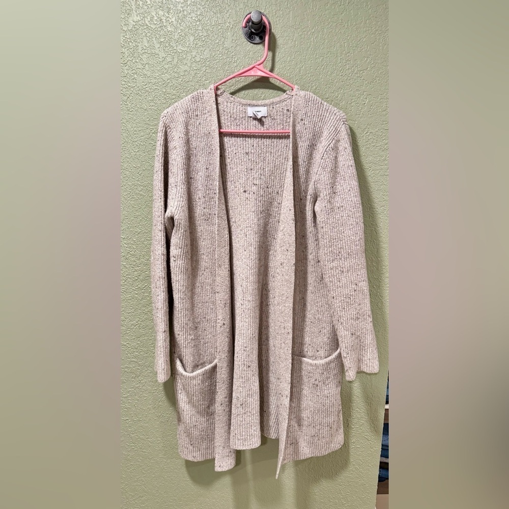 Old Navy Speckled Cream Cardigan
